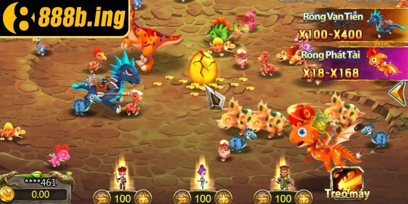 Săn Khủng Long 888Bet - Khám Phá Game Săn Thưởng Hấp Dẫn 3 Âm thanh và hiệu ứng chân thực