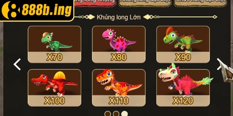 Săn Khủng Long 888Bet - Khám Phá Game Săn Thưởng Hấp Dẫn 2 Lựa chọn phòng chơi phù hợp